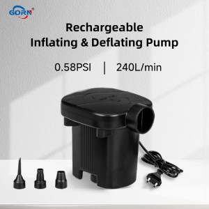 GR-109U AC portable electric air pump camping mats swimming ring pool airbed air mattress inflatable sofa