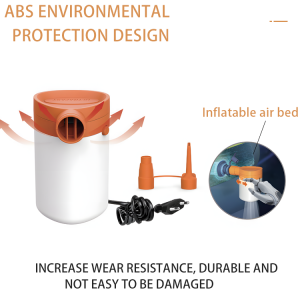 GR-110 pump for inflatable 3 nozzles 110-240v AC inflatable bed pump 275L/min air mattress camping mats water floats