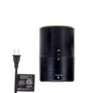 GR-202U Electric Vacuum Suction Pump Portable Mini Air Pump Storage Bag Pump for Storage Bag Compression Bag Backpack Luggage