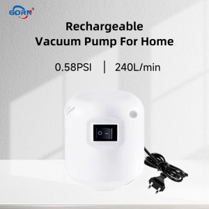 GR-204 Electric Storage Bag Pump portable mini AC air pump vacuum suction pump for Cloths Storage backpack luggage compression bag