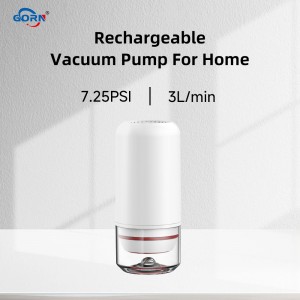 GR-205 Electric Vacuum Pump For Food Storage, Vacuum Storage Bags, Fast Inflate And Deflate