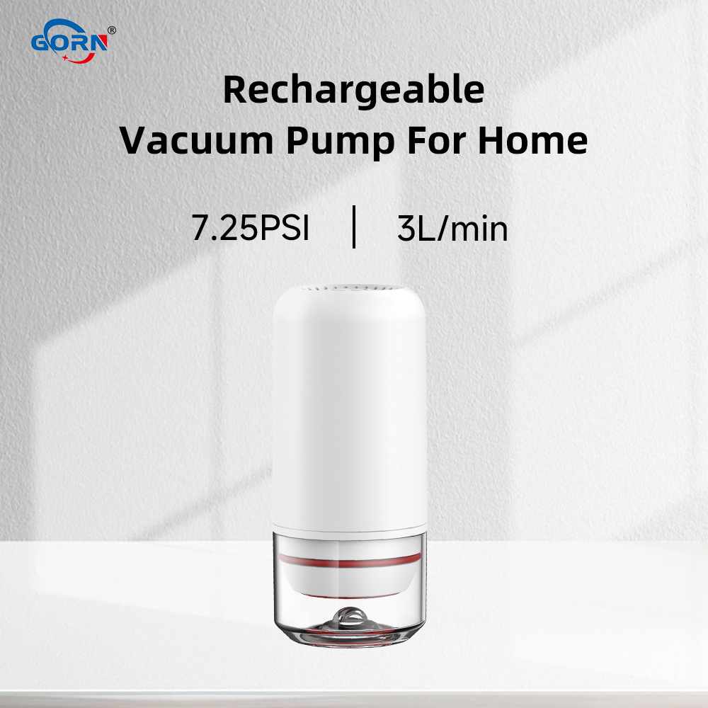 GR-205 Electric Vacuum Pump For Food Storage, Vacuum Storage Bags, Fast Inflate And Deflate Featured Image