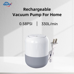 mini vacuum pump GR-210 0.65psi  330L/min Flow mini lightweight AC vacuum pump suction pump storage bag compression bag backpack luggage