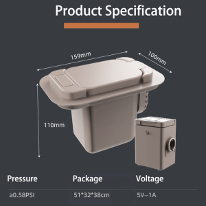 GR-688 built in pump low noise 80dB air pump for mattress airbed 5V inflatable sofa pump 300L/min wireless