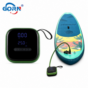 GR-138 High Pressure Air Pump,40 PSI, Portable Electric Inflation Deflation, For Air Matress SUP Board Raft Boat Tires Basketball